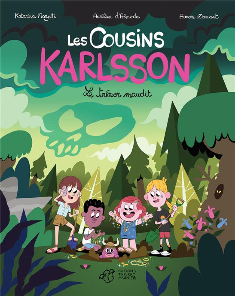 LES COUSINS KARLSSON - T3 - LE TRESOR MAUDIT - MAZETTI/DAMANT - THIERRY MAGNIER