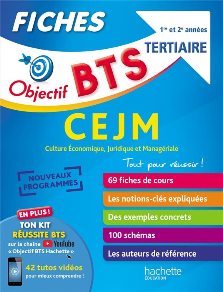 OBJECTIF BTS - FICHES CEJM - GERONIMI/BONNEFOUS - HACHETTE