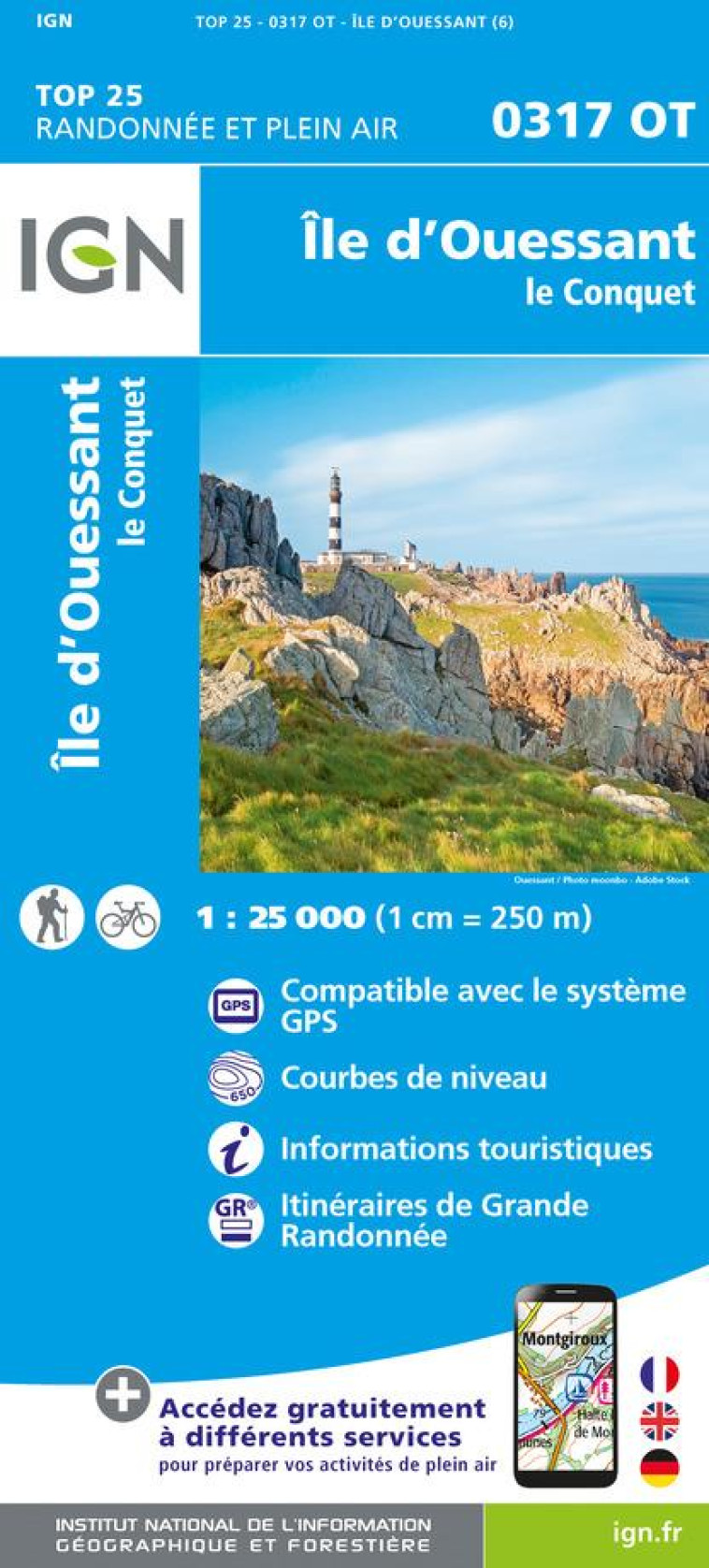 0317OT ILE D-OUESSANT - LE CONQUET - XXX - MICHELIN