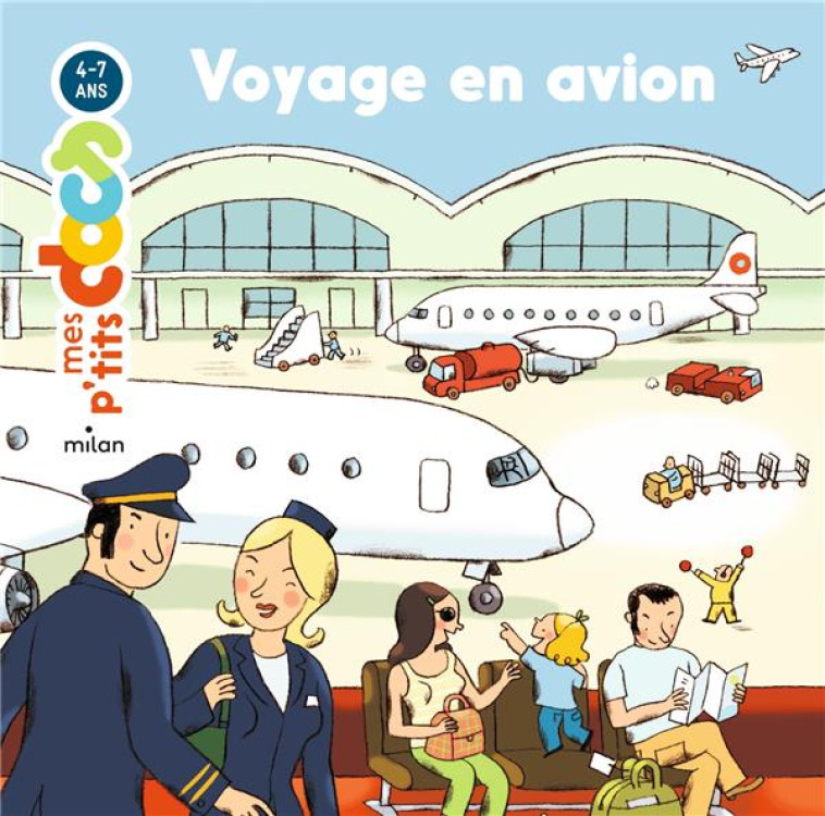 VOYAGE EN AVION PTITS DOCS - LEDU/BRUS - BD Kids