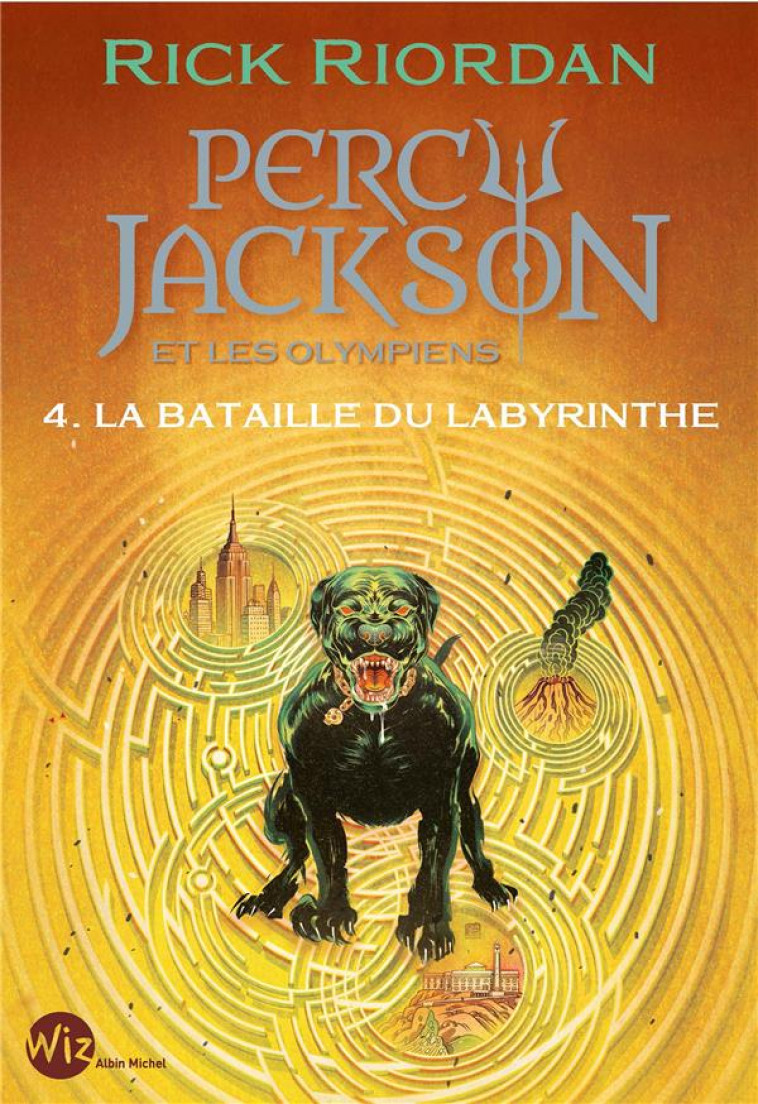 LA BATAILLE DU LABYRINTHE T4 (EDITION 2024) - RIORDAN - ALBIN MICHEL