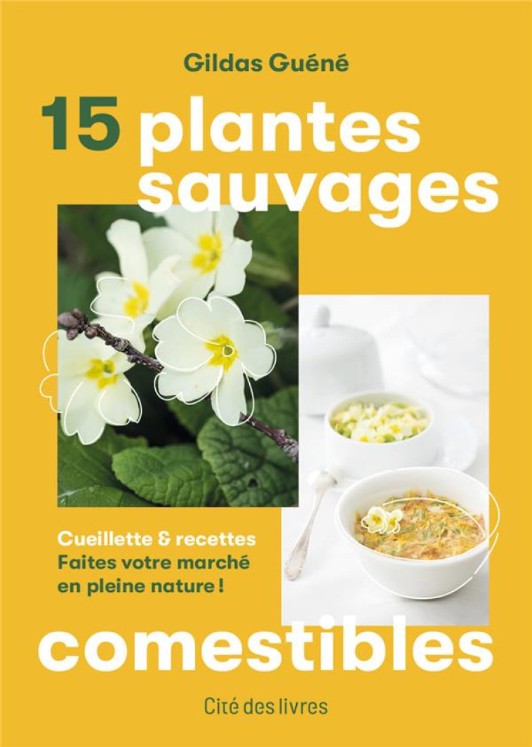 15 PLANTES SAUVAGES COMESTIBLES - GUENE GILDAS - PLUME APP