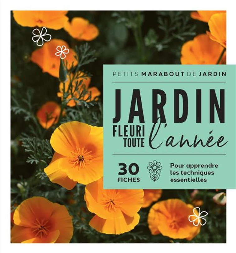 JARDIN FLEURI TOUTE L-ANNEE - COLLECTIF - MARABOUT