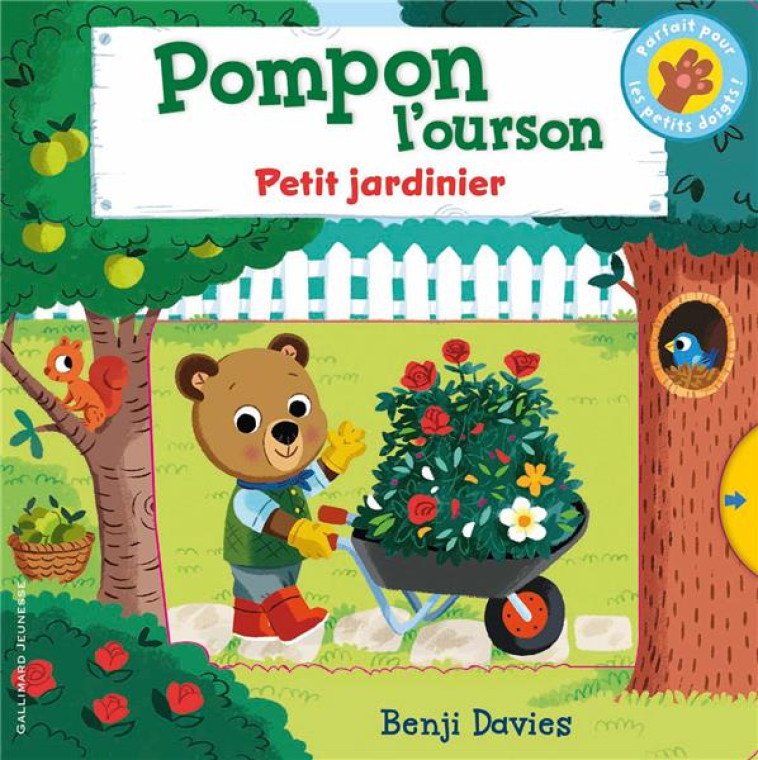 POMPON L-OURSON - LE JARDINIER (TP) - DAVIES - GALLIMARD