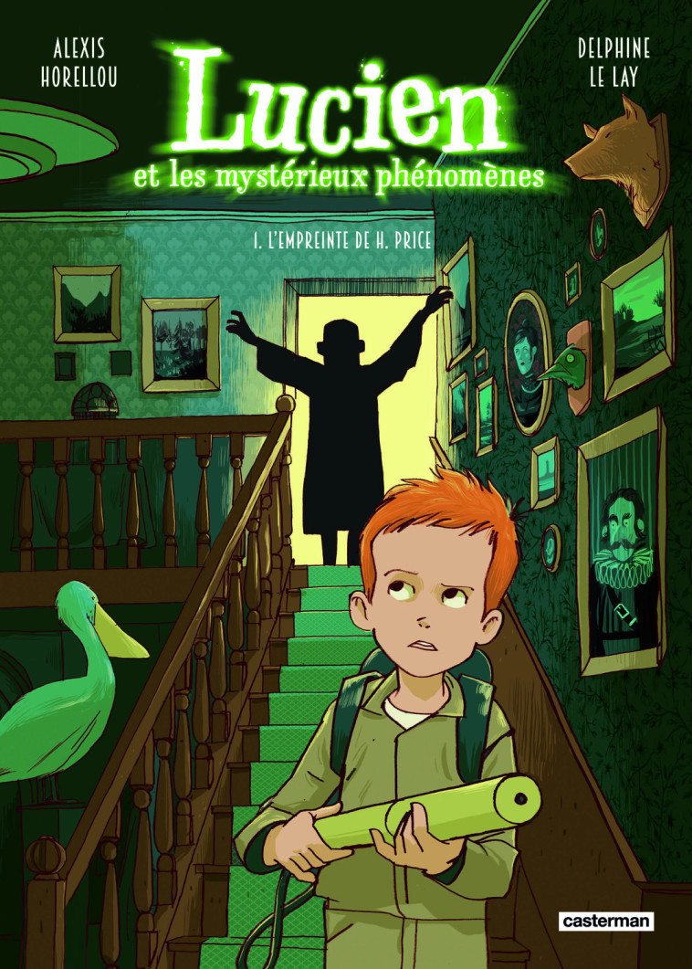 LUCIEN ET LES MYSTERIEUX PHENOMENES T1 - NE 2023 -  ALEXIS HORELLOU / DELPHINE LE LAY, Delphine Le Lay, Alexis Horellou - CASTERMAN