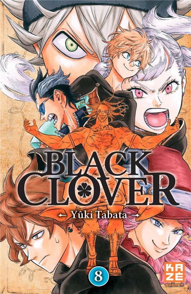 BLACK CLOVER TOME 8 - TABATA-Y - KAZE