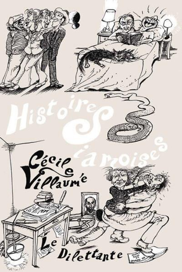 HISTOIRES SIAMOISES - CECILE VILLAUME - LE DILETTANTE