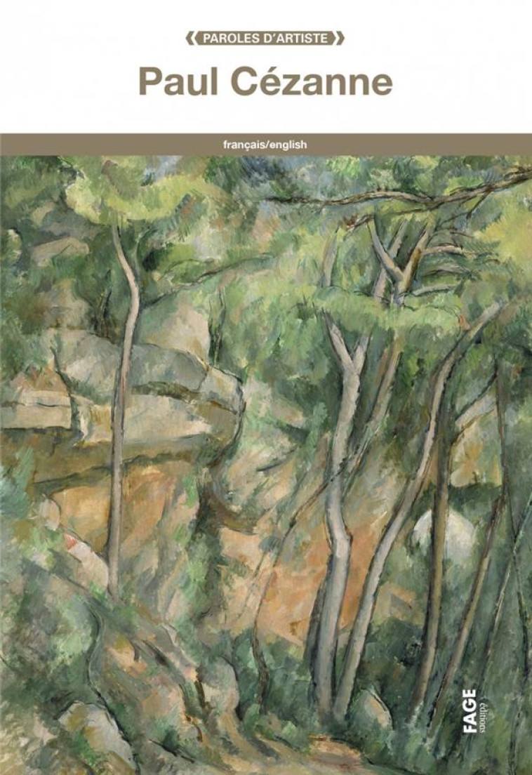 PAUL CEZANNE - CEZANNE PAUL - Fage éd.