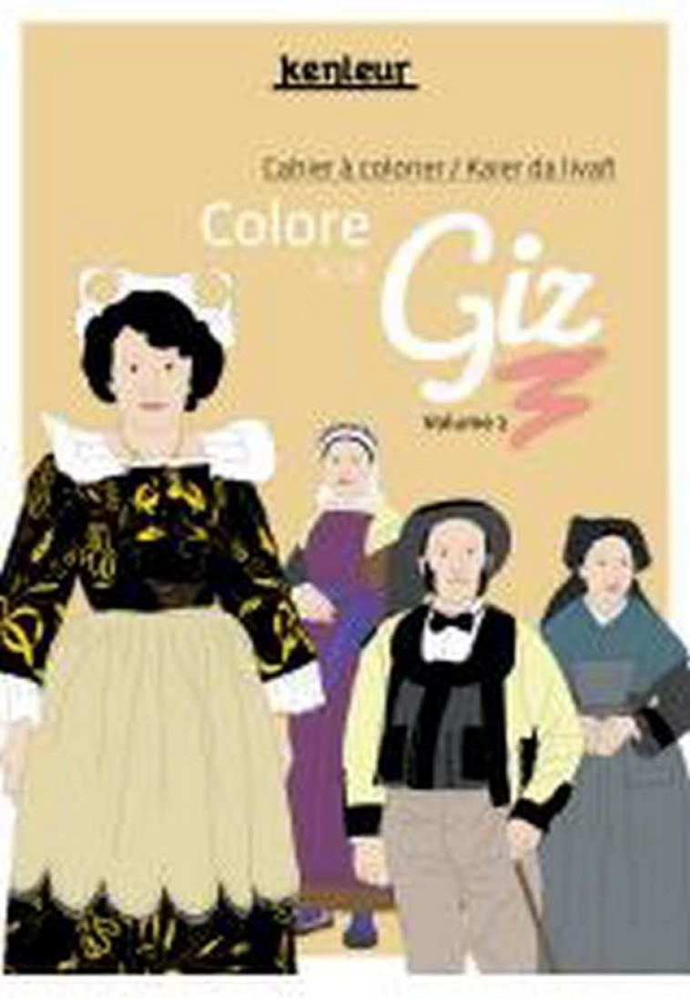 COLORE A TA GIZ VOL2 - COLLECTIF - KENDALC H