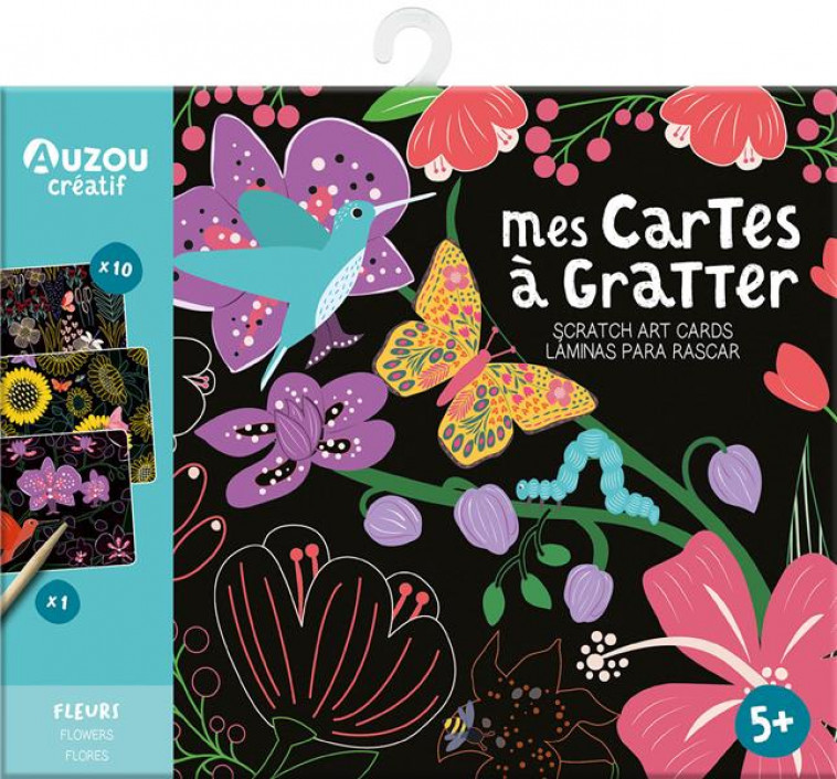 CARTES A GRATTER - FLEURS (EDITION 2021) - MEL ARMSTRONG - NC