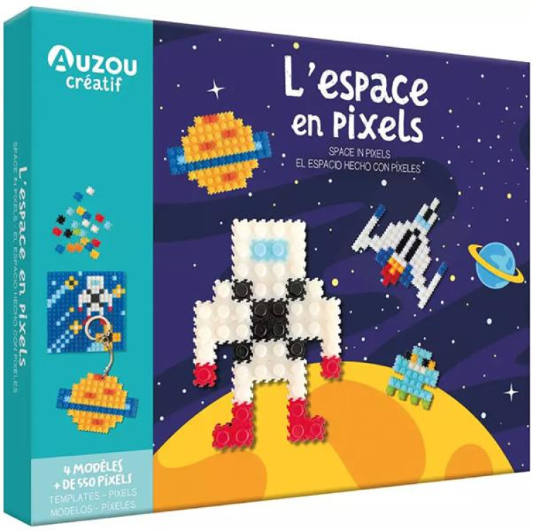 MON COFFRET D-ARTISTE - MES CREATIONS EN PIXELS - ESPACE - DAS JESSICA - NC