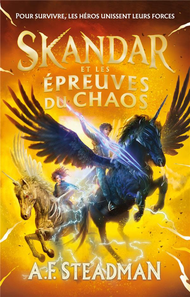 SKANDAR - TOME 3 - ET LES EPREUVES DU CHAOS - STEADMAN A.F. - HACHETTE