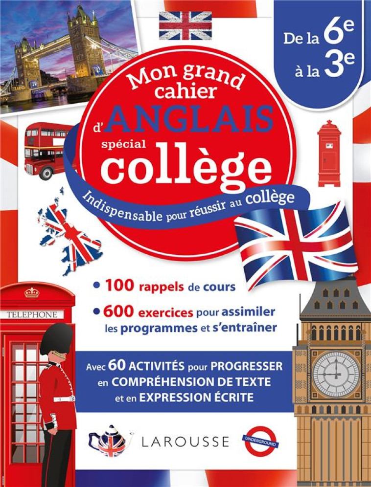 MAXI EXERCICES D-ANGLAIS, SPECIAL COLLEGE - COLLECTIF - LAROUSSE