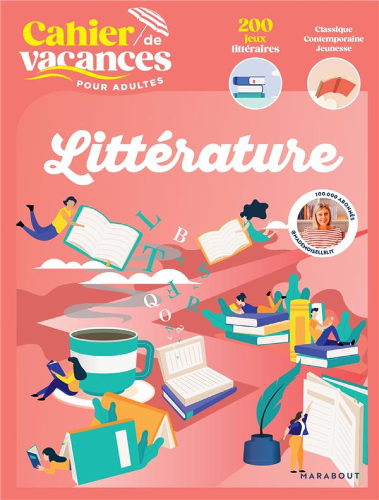 CAHIER DE VACANCES - LITTERATURE - MADEMOISELLELIT - MARABOUT