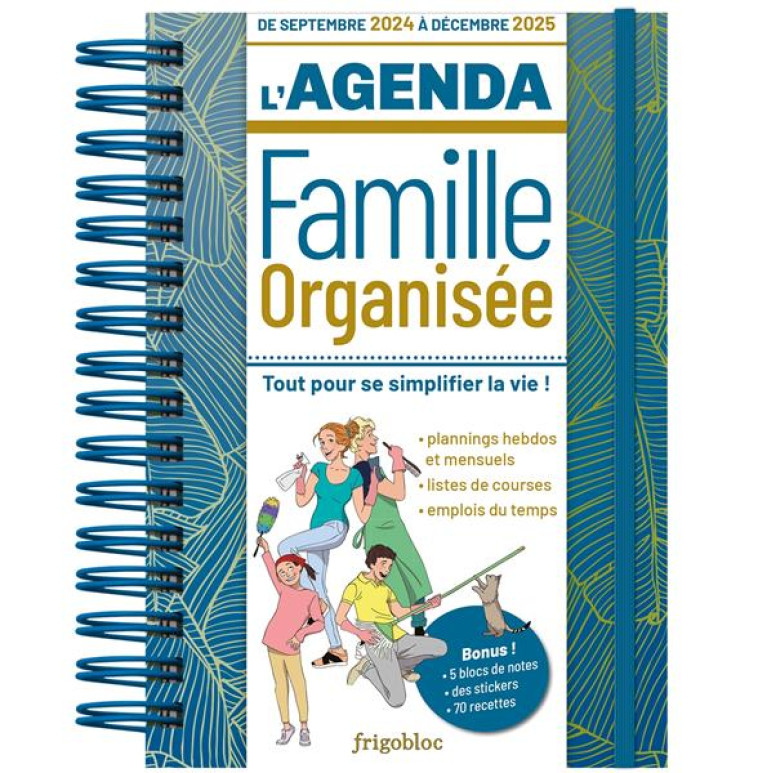 AGENDA 2025 DE LA FAMILLE ORGANISEE ! (DE SEPT. 2024 A DEC. 2025) - COLLECTIF - NC