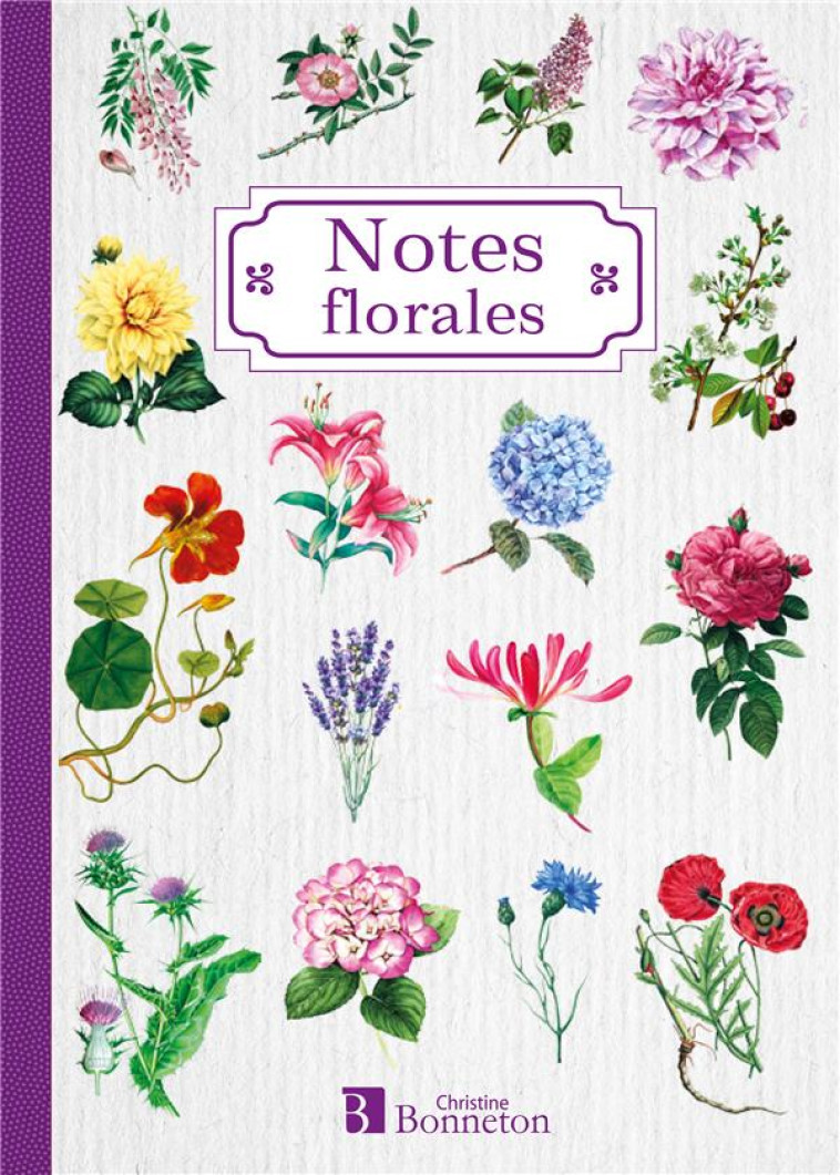 NOTES FLORALES  -  CARNET DE NOTES - IMBERT, PHILIPPE - NC