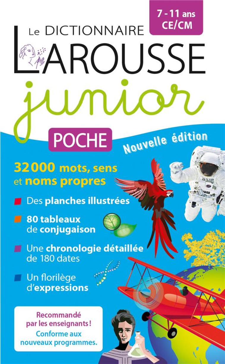 DICTIONNAIRE JUNIOR POCHE - COLLECTIF - LAROUSSE