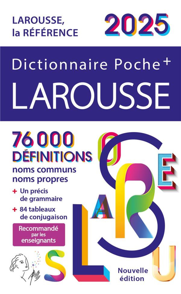 DICTIONNAIRE LAROUSSE POCHE + 2025 - COLLECTIF - LAROUSSE