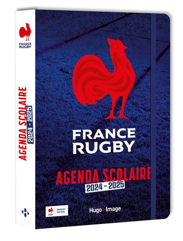 AGENDA SCOLAIRE OFFICIEL XV DE FRANCE 2024-2025 - FFR - NC