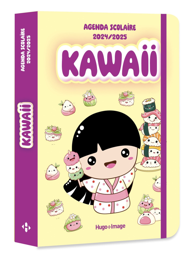 Agenda scolaire Kawaii 2024-2025 -   - HUGO IMAGE