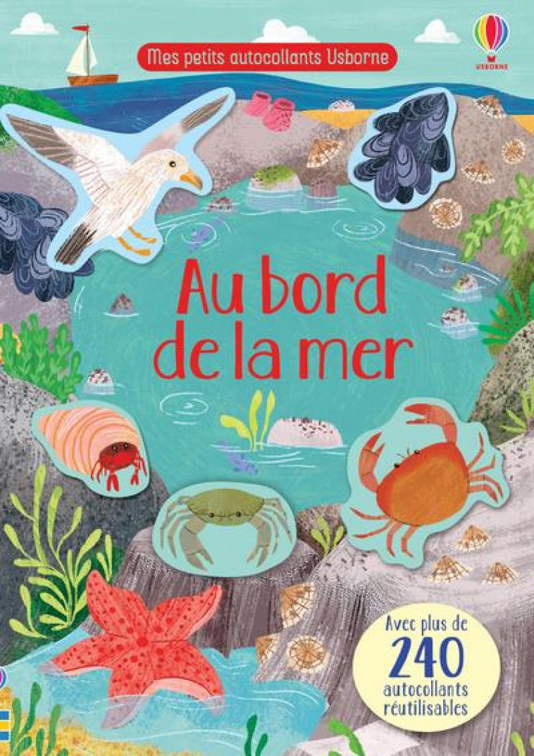 AU BORD DE LA MER - MES PETITS AUTOCOLLANTS USBORNE - GREENWELL/COLEMAN - NC