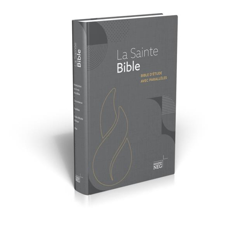 LA SAINTE BIBLE  -  BIBLE D'ETUDE AVEC PARALLELES - COLLECTIF - MAISON BIBLE