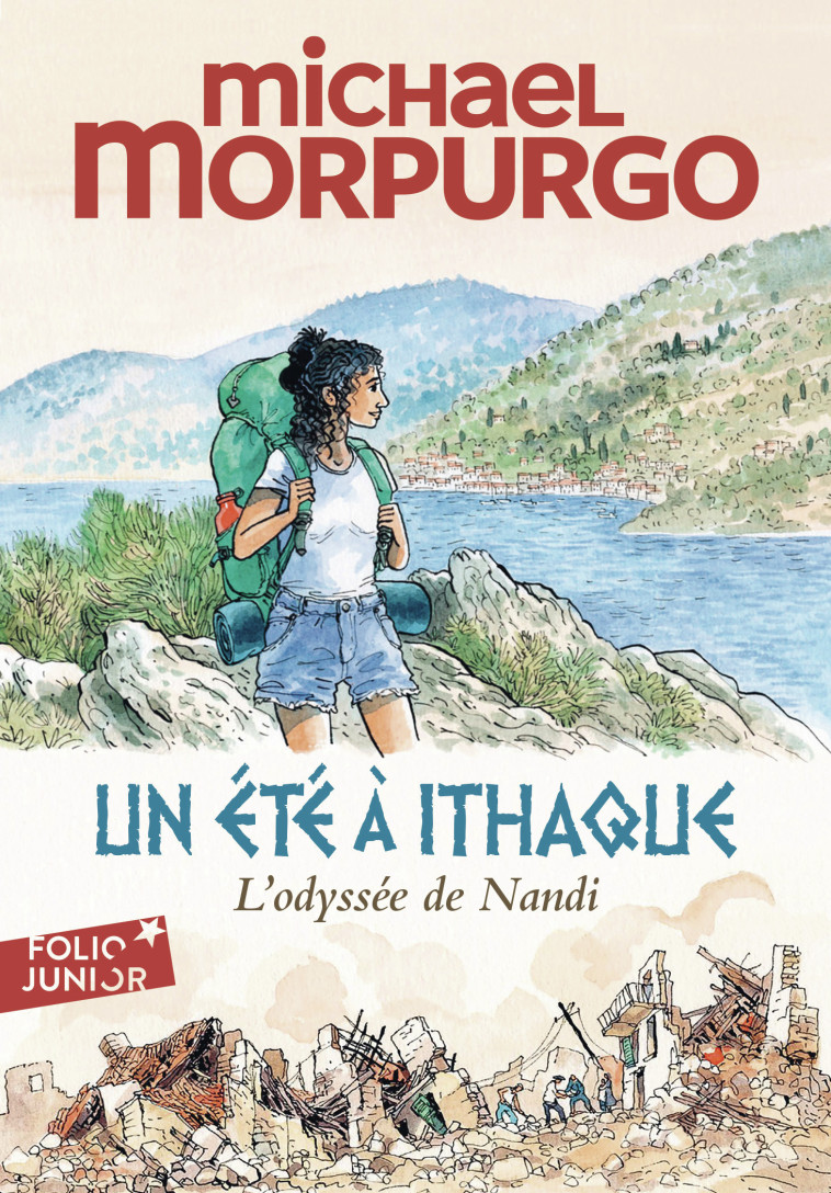 UN ETE A ITHAQUE - L-ODYSSEE DE NANDI - MICHAEL MORPURGO, François Place, Diane Menard - GALLIMARD JEUNE