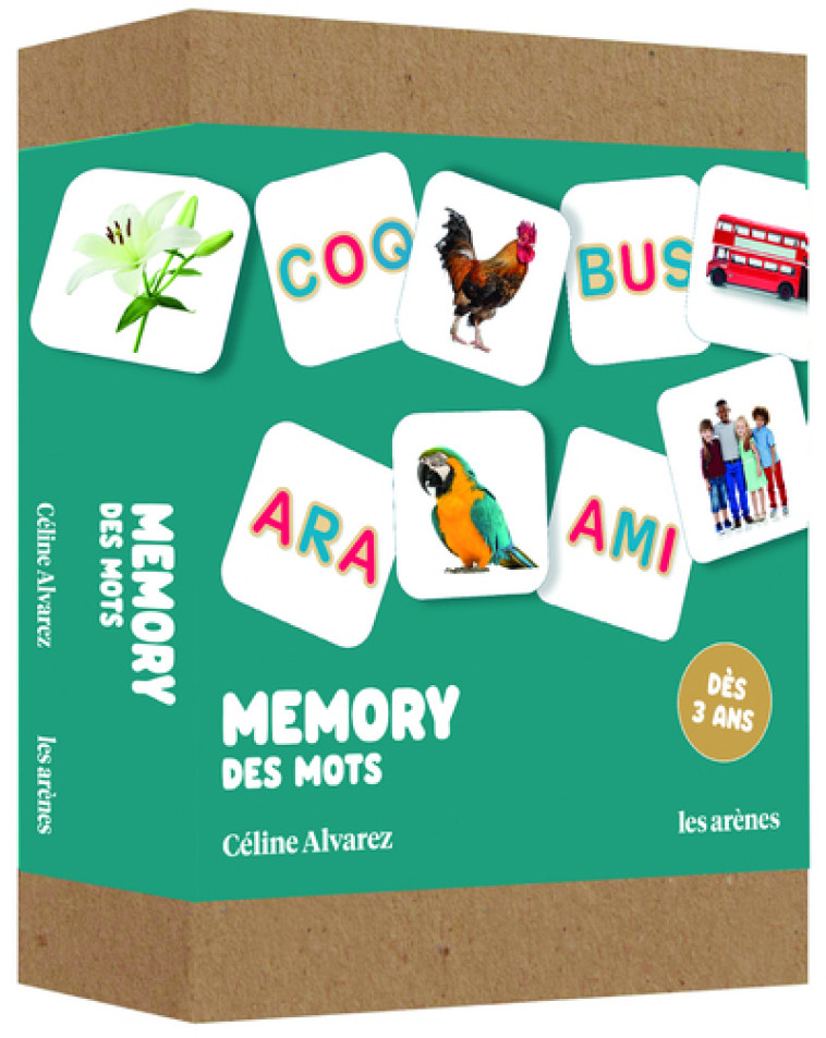 BOITE MEMORY  CELINE ALVAREZ LES LECTURES NATURELLES  - Collectif Collectif, Céline Alvarez - ARENES