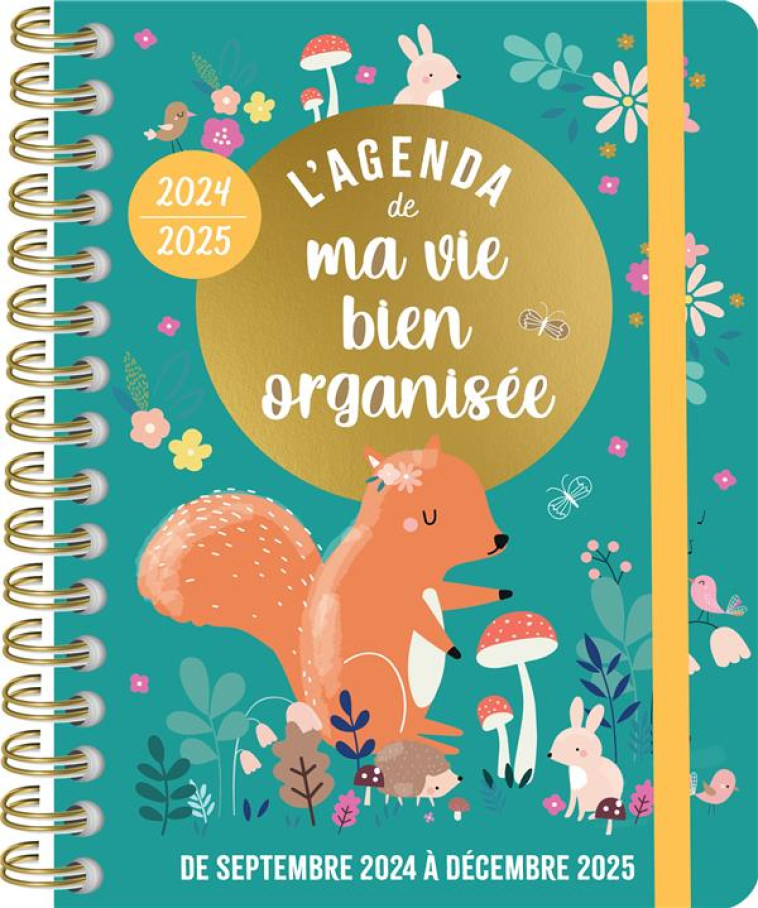 L AGENDA DE MA VIE BIEN ORGANISEE 2025 - SIX YOLANDE - NC