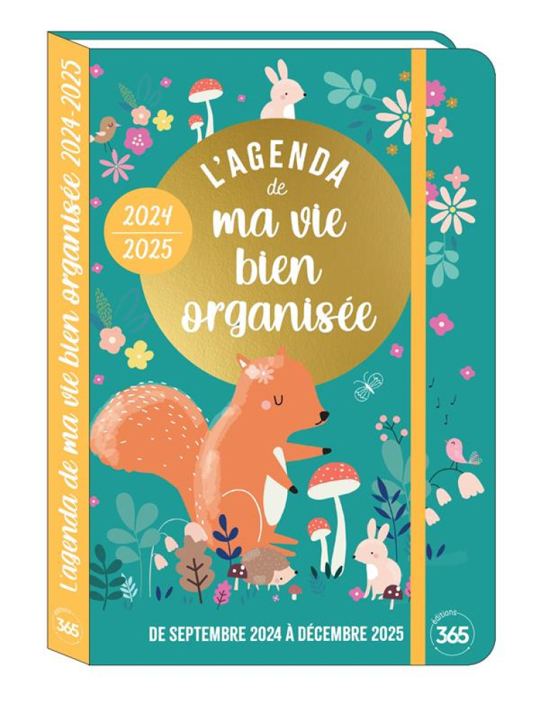 AGENDA POCKET MA VIE BIEN ORGANISEE 2025 - SIX YOLANDE - NC