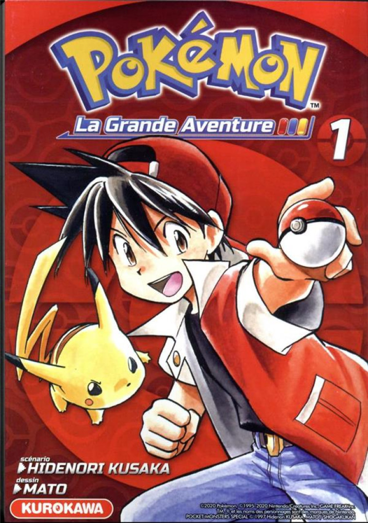 POKEMON, LA GRANDE AVENTURE - TOME 1 - KUSAKA HIDENORI - Kurokawa