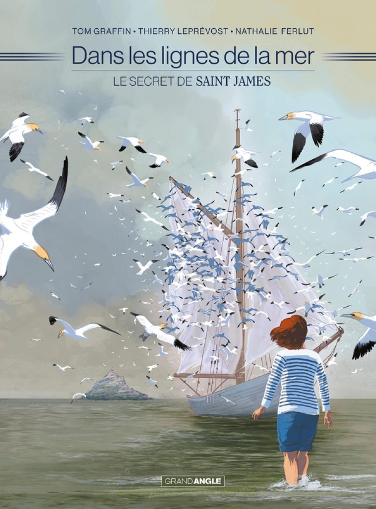 DANS LES LIGNES DE LA MER - T01 - DANS LES LIGNES DE LA MER - HISTOIRE COMPLETE - LE SECRET DE SAINT - FERLUT/TOM GRAFFIN - BAMBOO