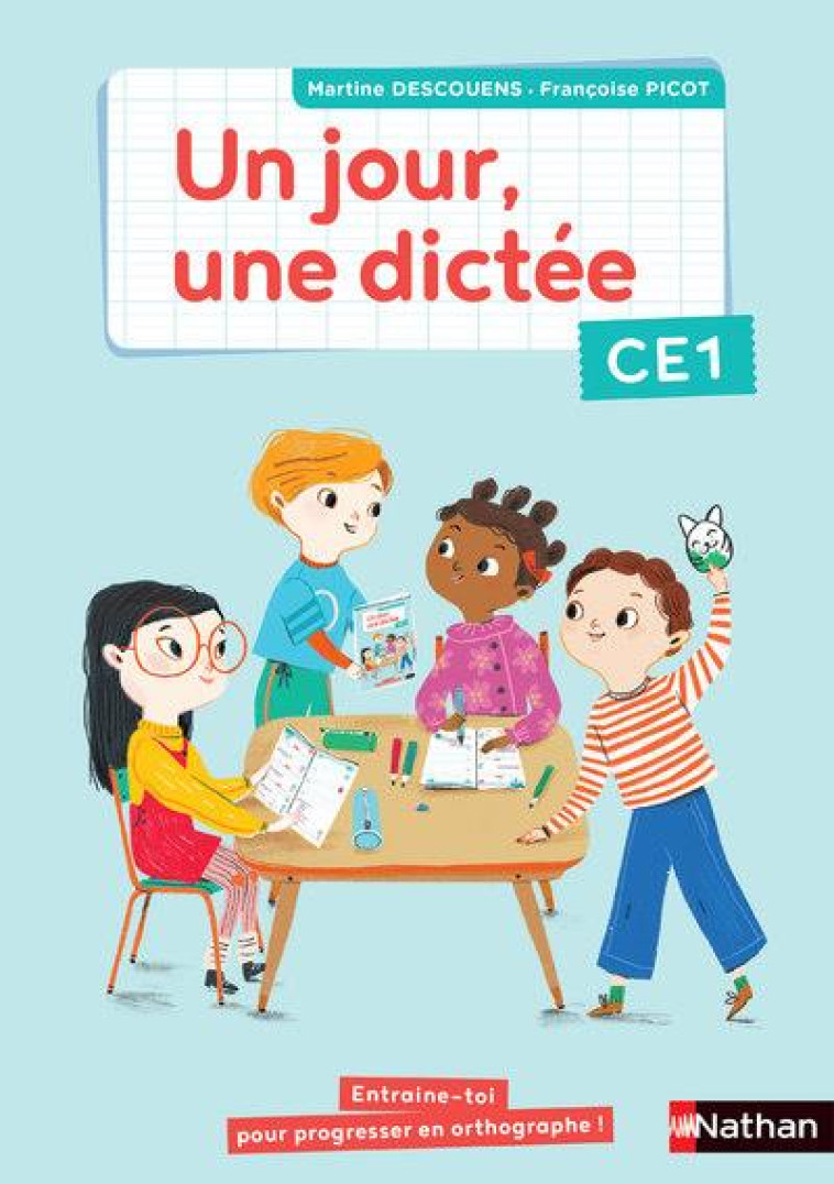 CAHIER DE DICTEES CE1 - 2020 - DESCOUENS/PICOT - CLE INTERNAT