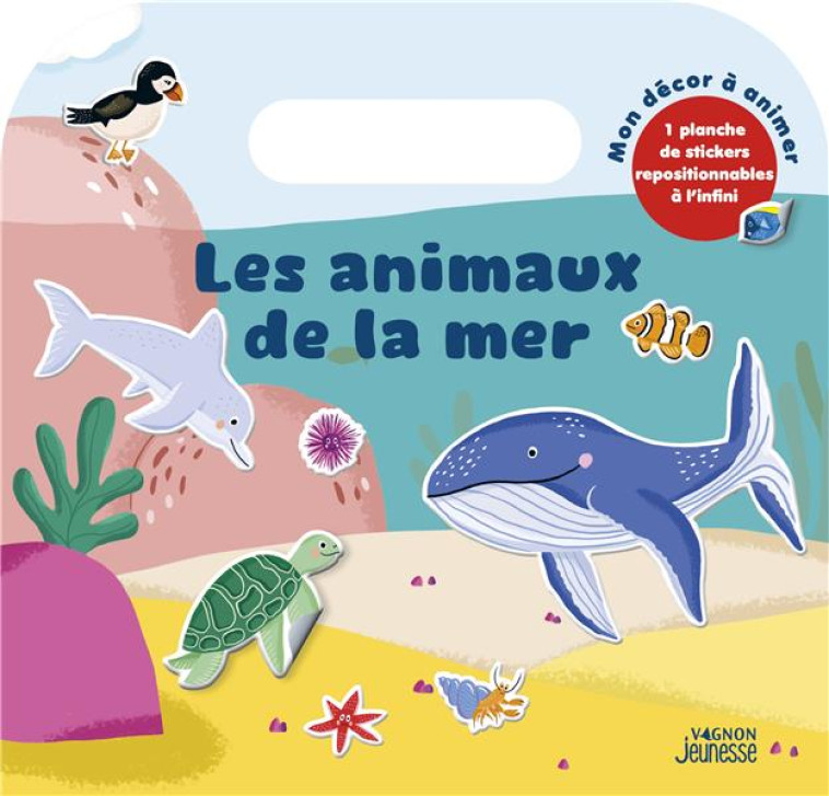 ANIMAUX DE LA MER - MON DECOR A ANIMER - VAGNON EDITIONS - NC