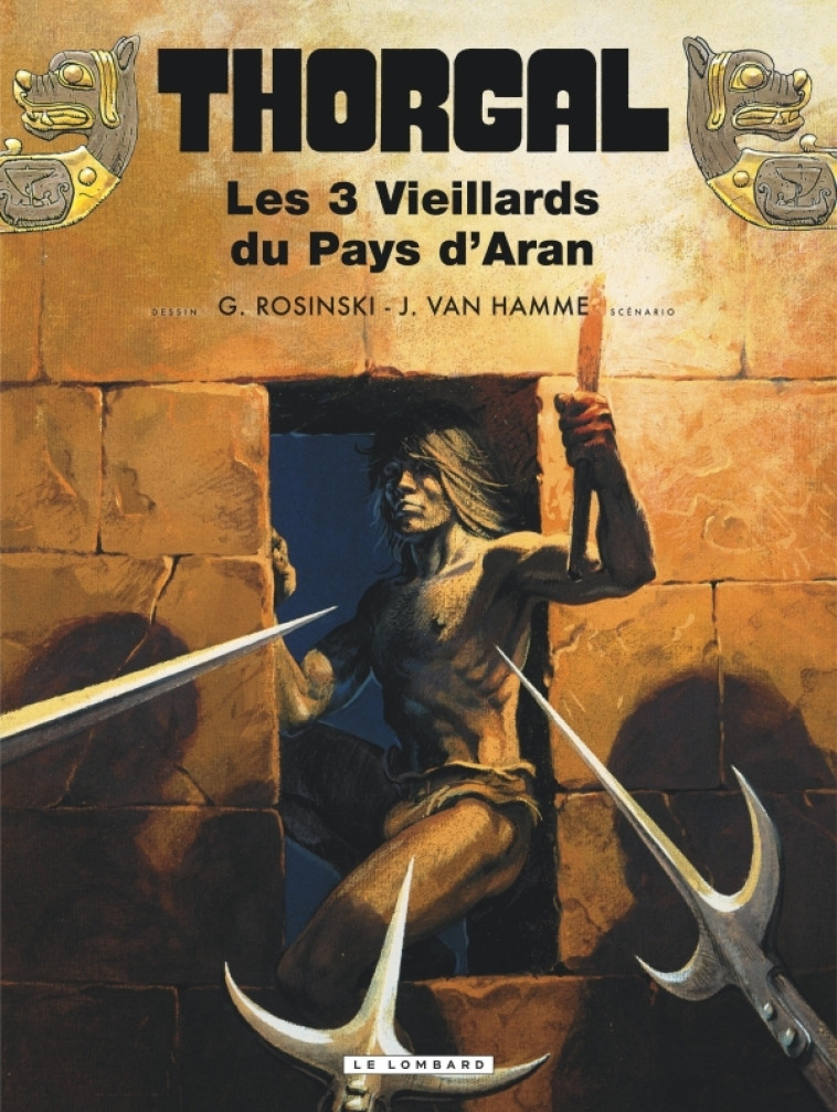 THORGAL - TOME 3 - LES TROIS VIEILLARDS DU PAYS D-ARAN REED NOUVELLES COULEURS - XXX - LOMBARD