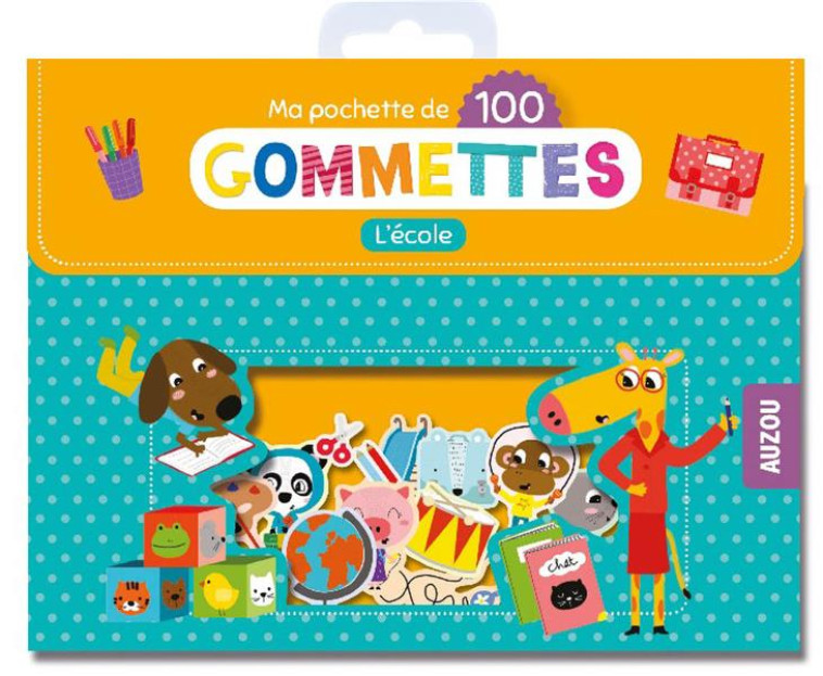 MES 100 GOMMETTES - L-ECOLE - CHAUVET ISABELLE - NC