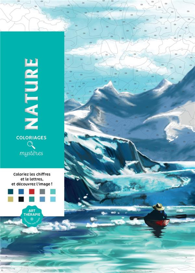 COLORIAGES MYSTERES NATURE - KARAM  ALEXANDRE - HACHETTE