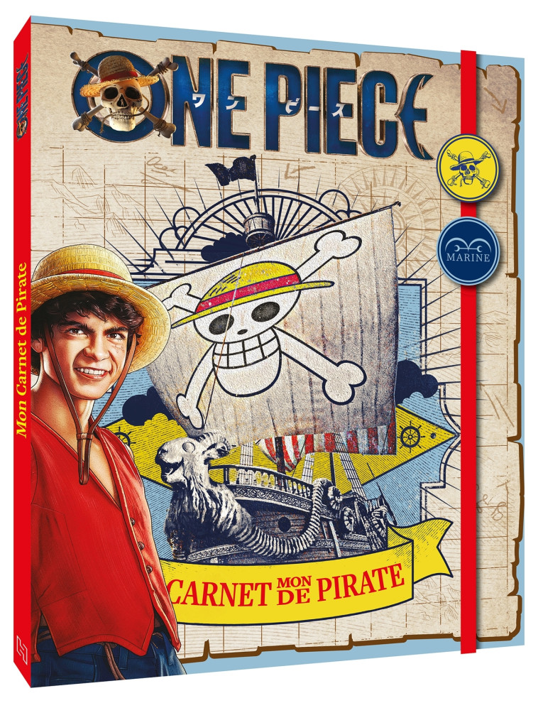 One Piece - Mon carnet de pirate - Netflix Netflix, Netflix  - HACHETTE JEUN.