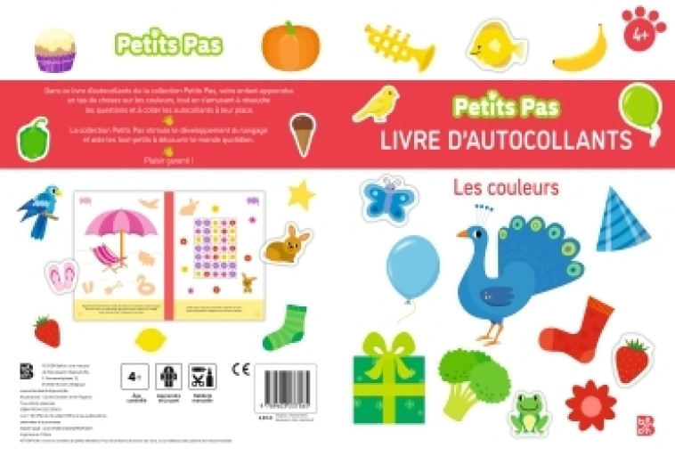 Petits Pas autocollants: Les couleurs - XXX - BALLON