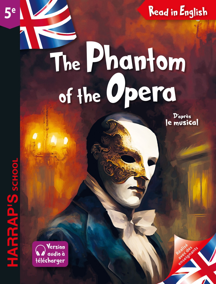 The Phantom of the Opera 4e - Collectif  - HARRAPS