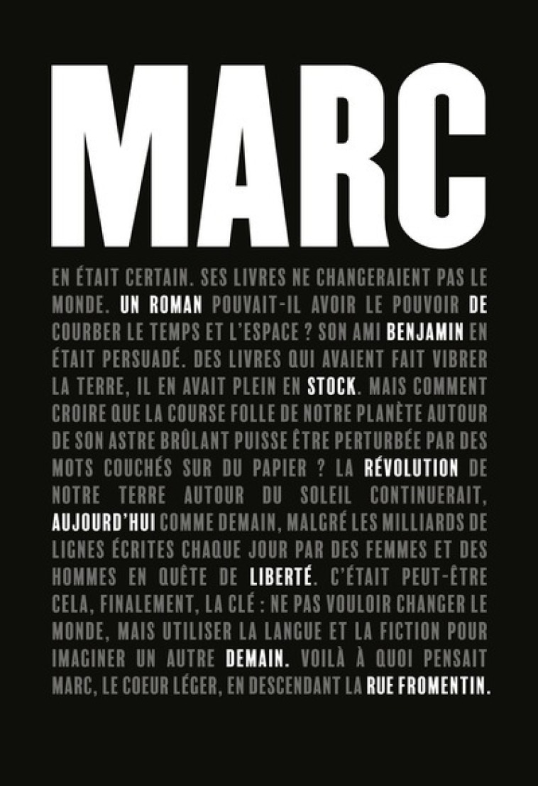 Marc - Stock Benjamin - RUE FROMENTIN