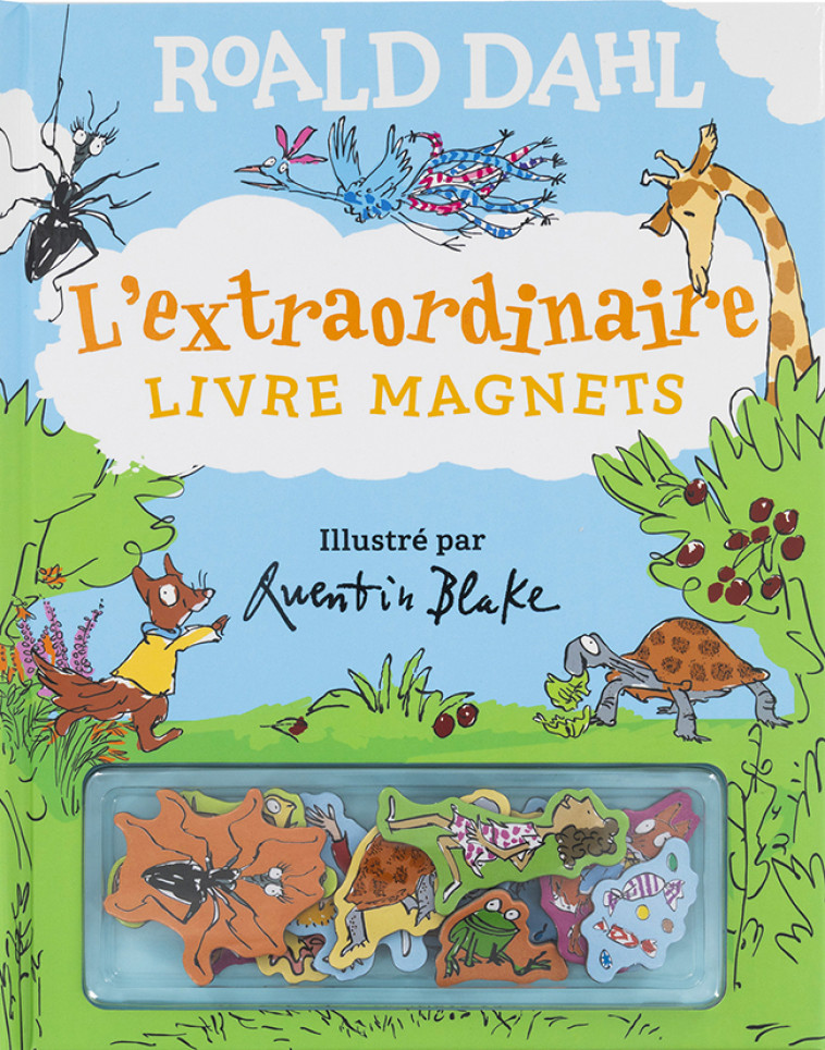 L'extraordinaire livre magnets - DAHL/BLAKE , ROALD DAHL , DAHL Roald - GALLIMARD JEUNE