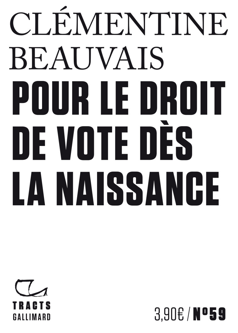 Pour le droit de vote dès la naissance - Beauvais Clémentine - GALLIMARD