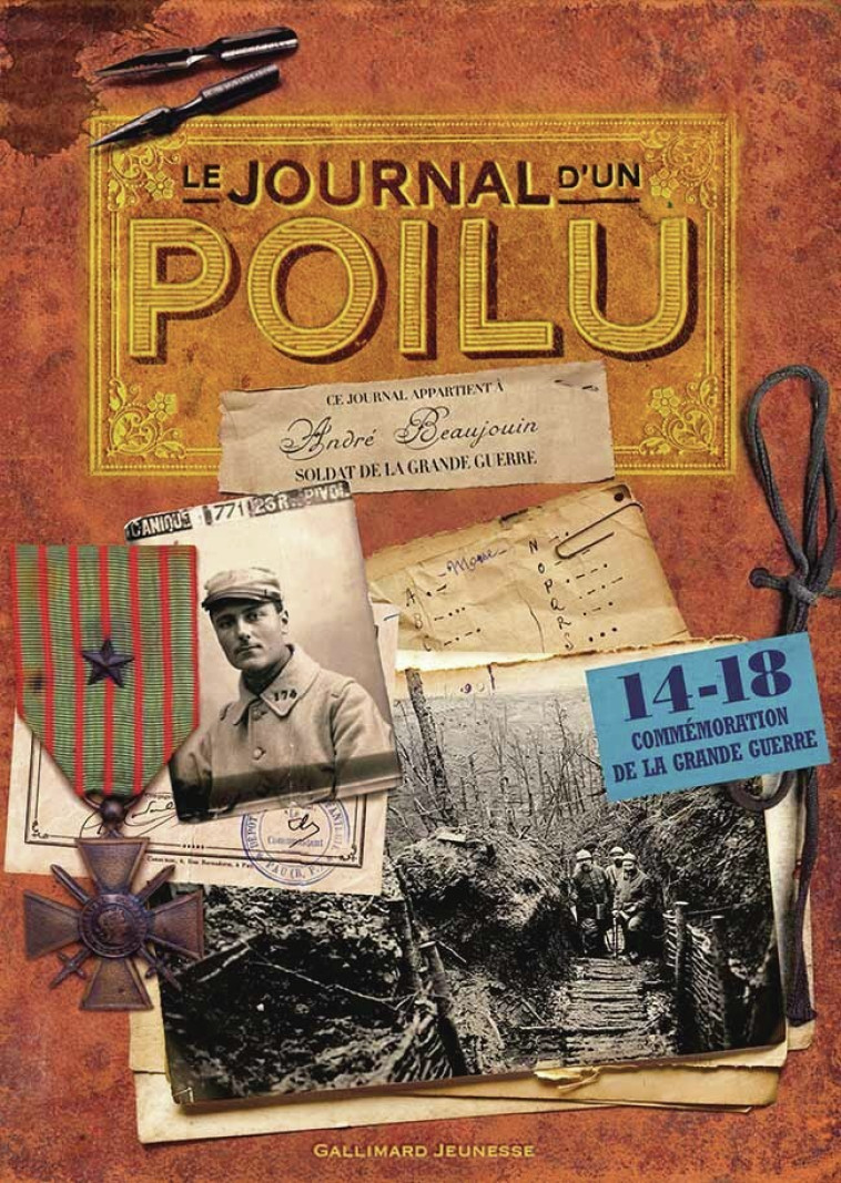 Le journal d'un poilu - SANDRINE MIRZA , Mirza Sandrine - GALLIMARD JEUNE