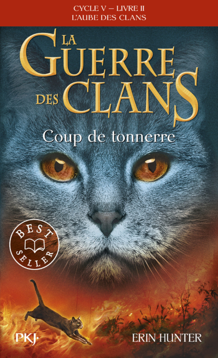 La guerre des clans, Cycle V, Tome 02 : Coup de tonnerre - Hunter Erin, Carlier Aude - POCKET JEUNESSE