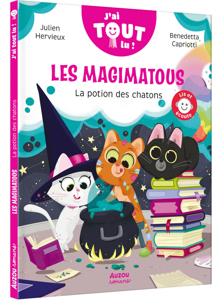 LES MAGIMATOUS   - LA POTION DES CHATONS - Hervieux Julien, Capriotti Benedetta - AUZOU