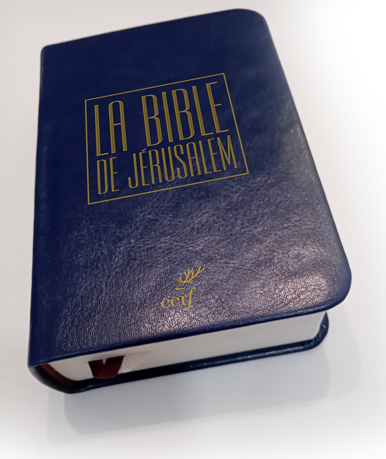 Bible de Jérusalem voyage bleue - Collectif  - CERF