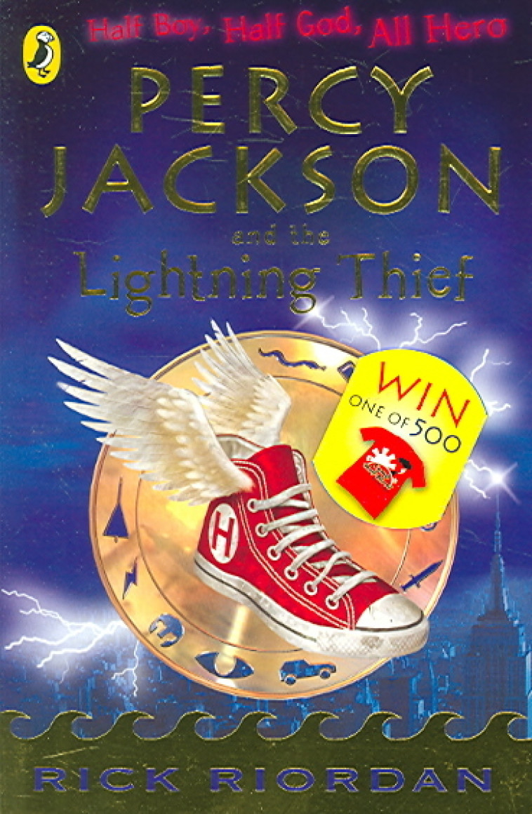 Percy Jackson and the Lightning Thief -  RIORDAN, RICK - PUFFIN BOOKS