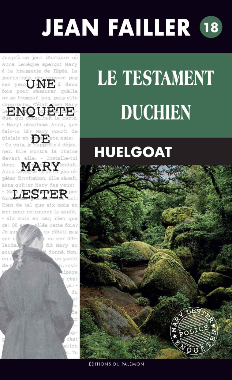 Le testament Duchien - jean failler - PALEMON