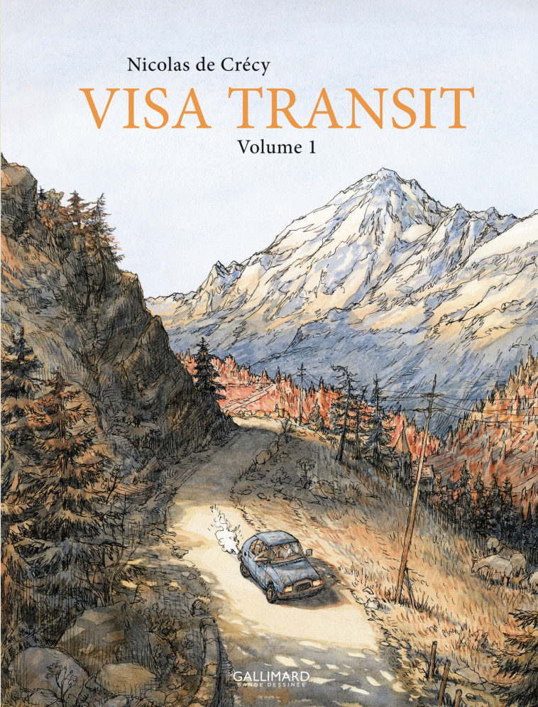 Visa Transit - Nicolas de Crécy - GALLIMARD BD